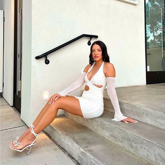 Lulus Shoes - White Pearl heels